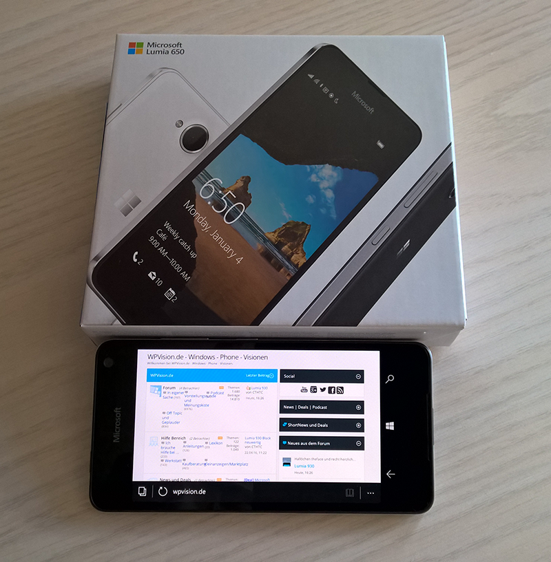 Microsoft Lumia 650 – Erfahrungsbericht