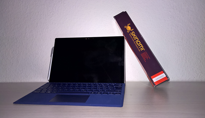 Surface Pro 4 Displayschutzfolie von Skinomi – meine Eindrücke und Erfahrungen