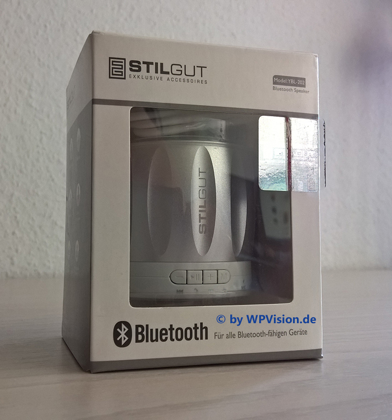 Bluetooth Lautsprecher VBL-202 von StilGut – meine Erfahrungen