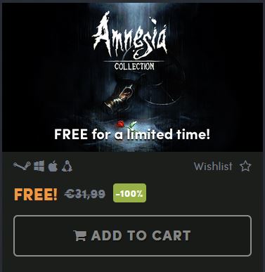 Amnesia Collection kostenlos bei Humble Bundle