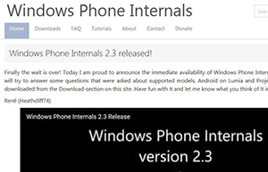 Windows Phone Internals 2.3 wurde veröffentlicht und steht als Download bereit