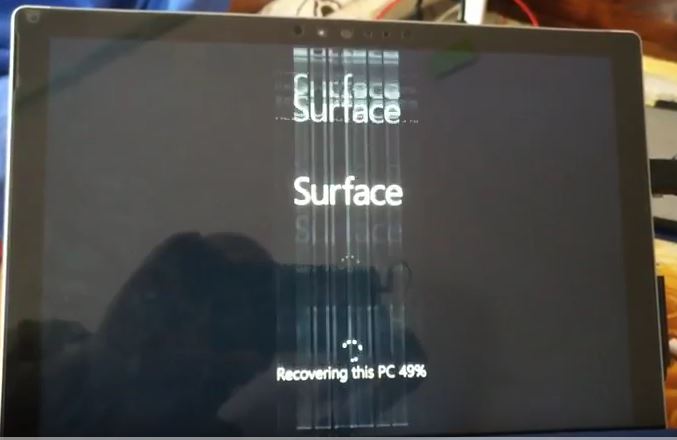 Surface Pro 4 und der flackernde Bildschirm